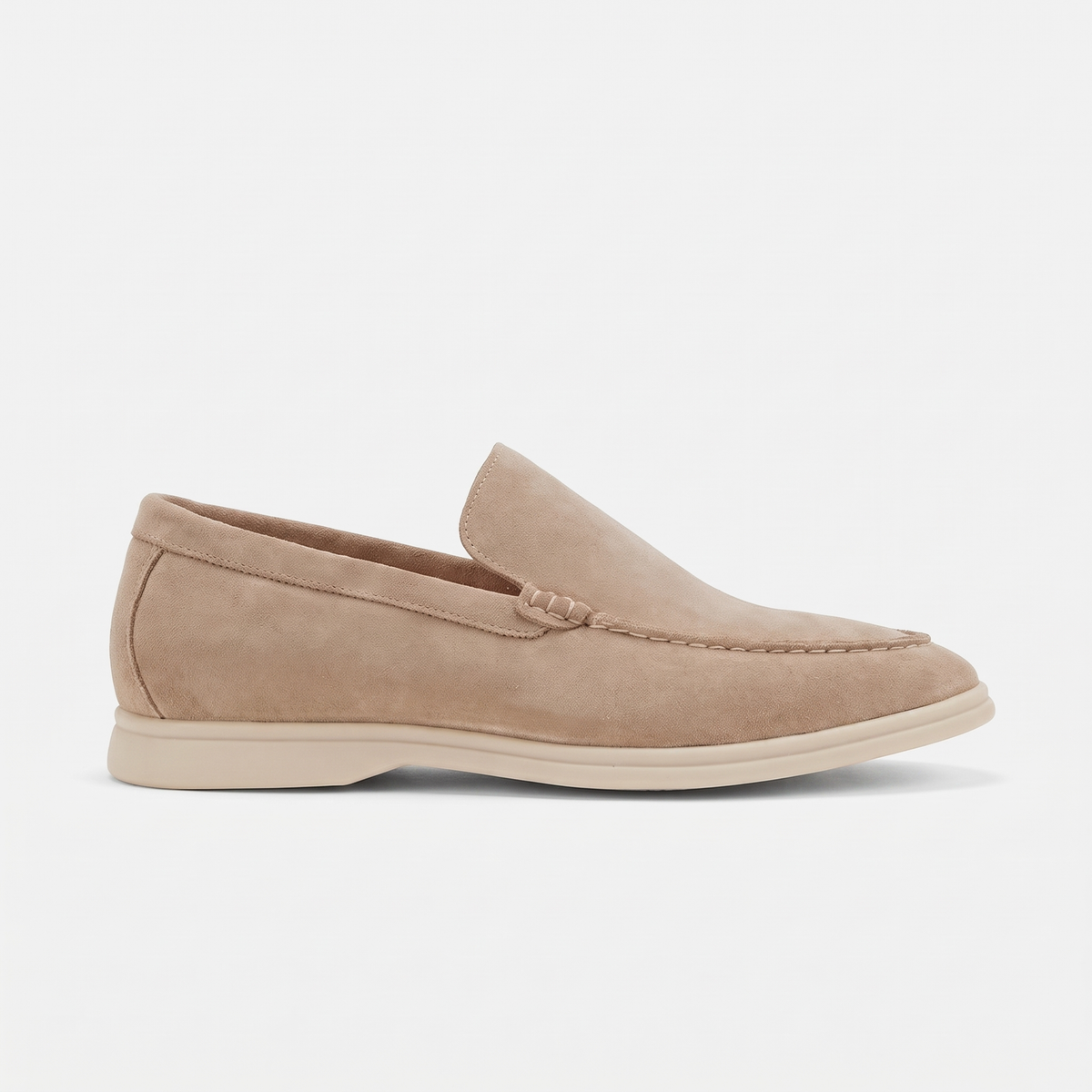 Mocassin Casual en Suédine à Semelle Confort
