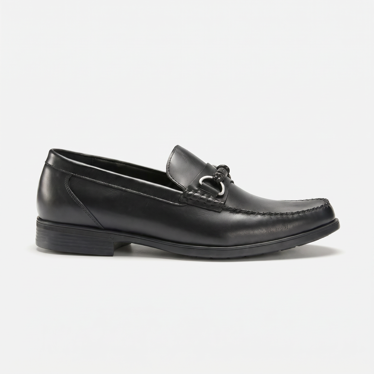 Mocassin Homme à Mors en Cuir Patiné