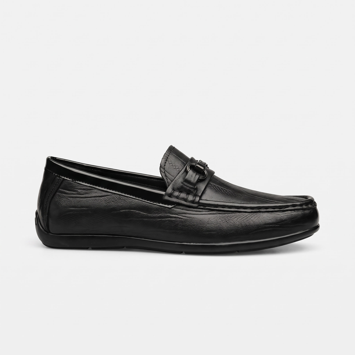 Mocassin Homme à Mors en Cuir
