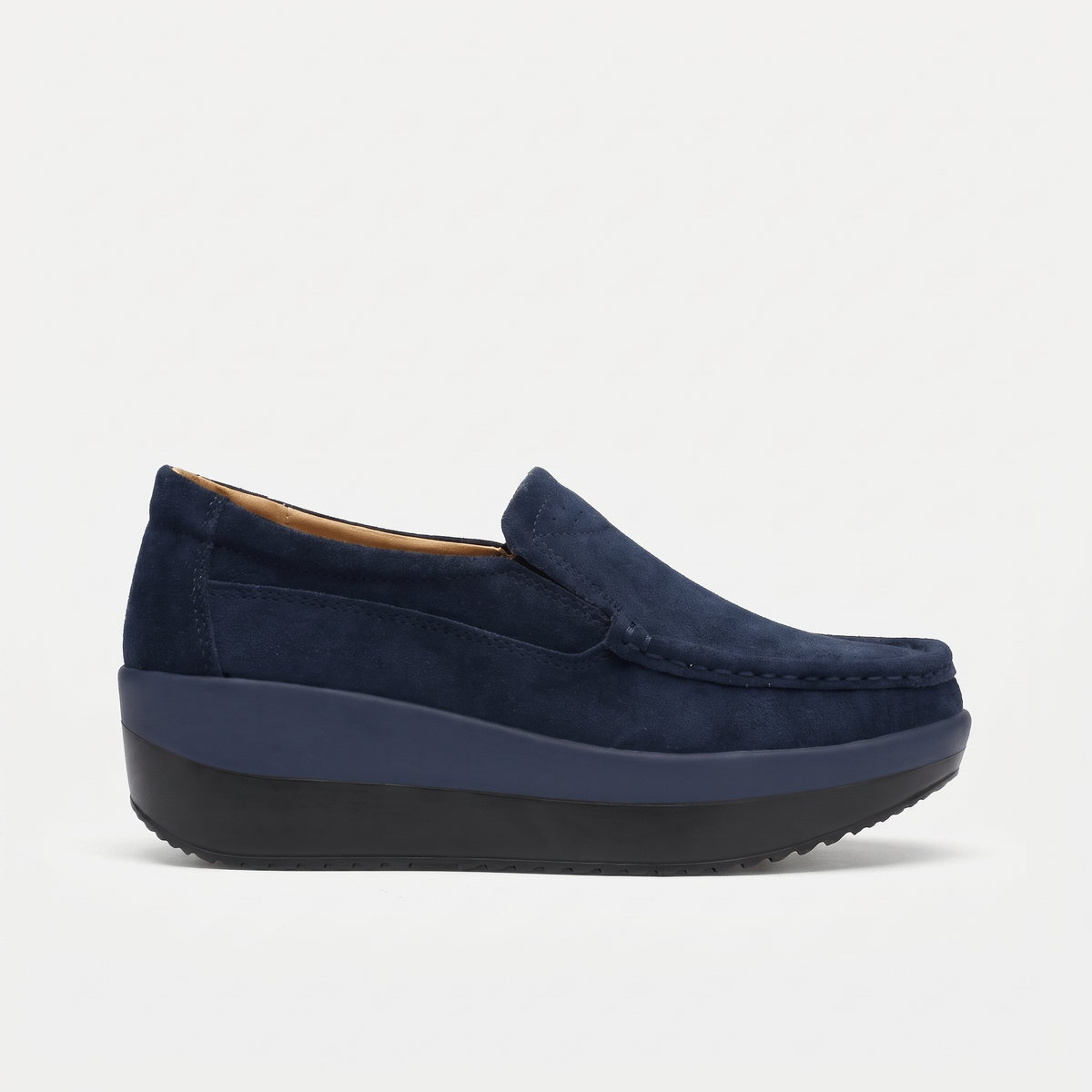 Mocassin Femme Compensé Confort