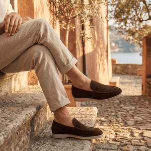 Mocassin Casual en Suédine à Semelle Confort