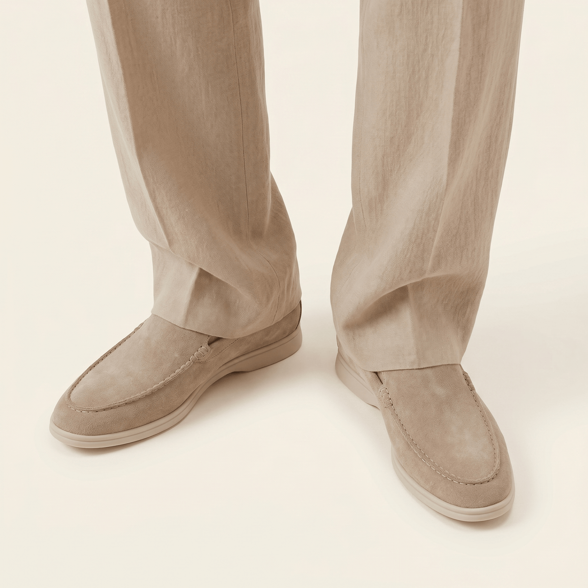 Mocassin Casual en Suédine à Semelle Confort