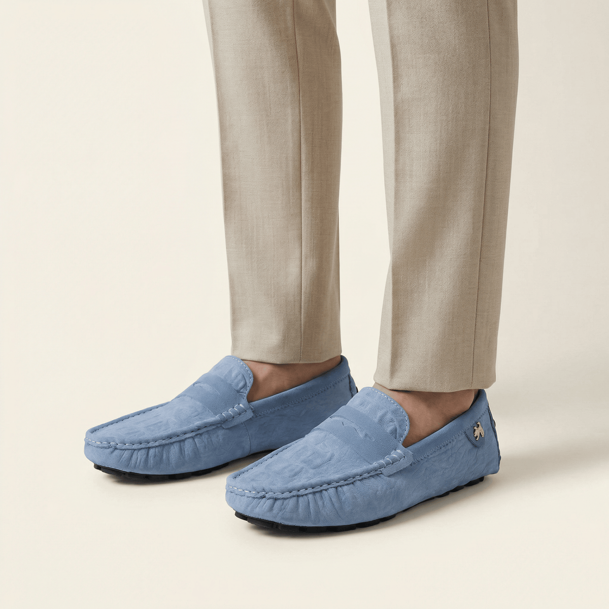 Mocassin Driver Souple avec Ornement Latéral