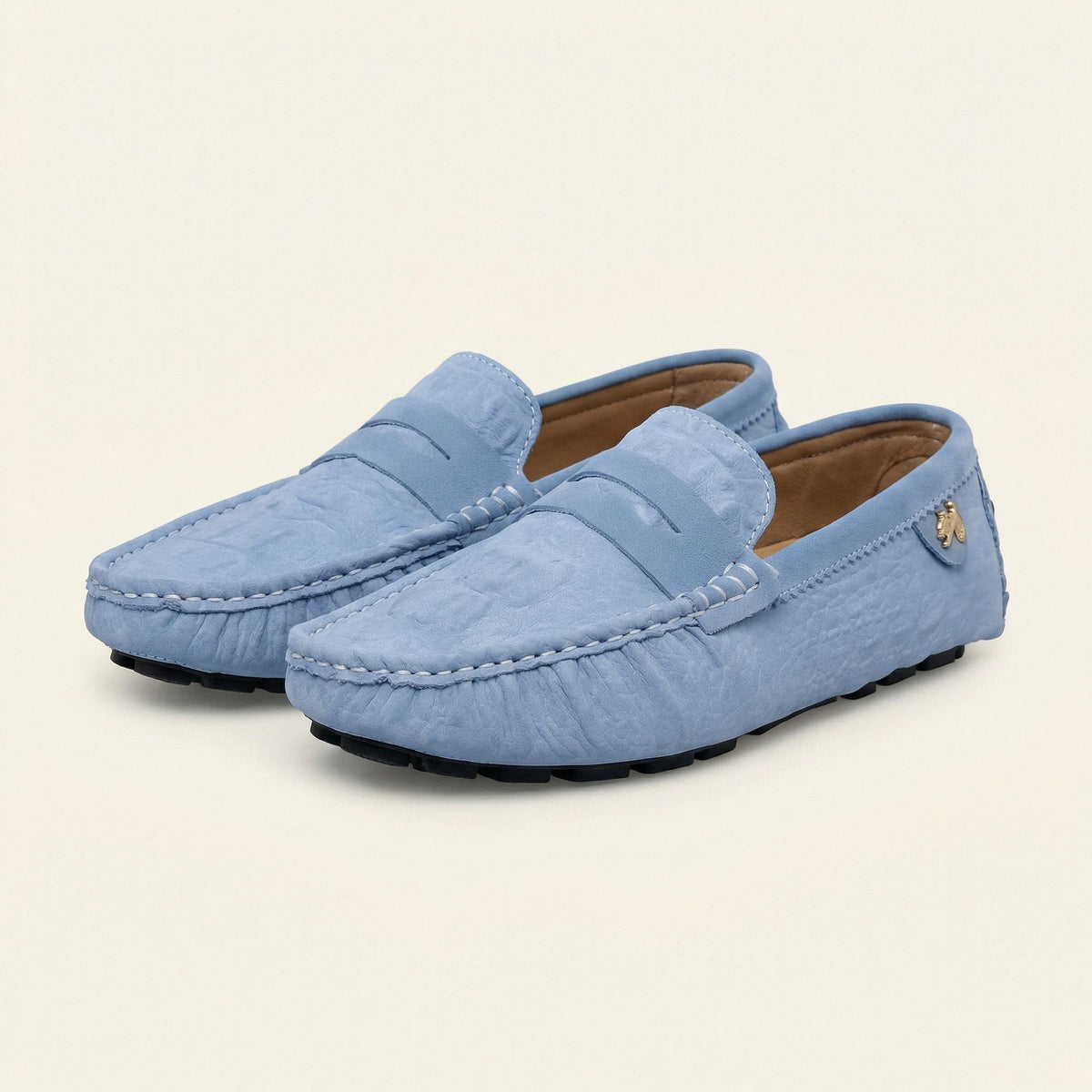 Mocassin Driver Souple avec Ornement Latéral