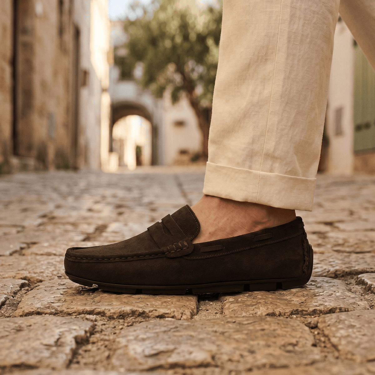 Mocassin Classique à Bande