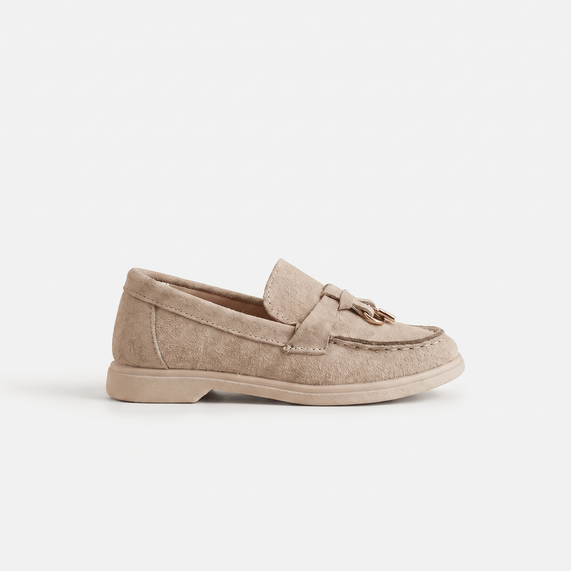 Mocassin Enfant à Glands en Daim beige
__switch:Beige