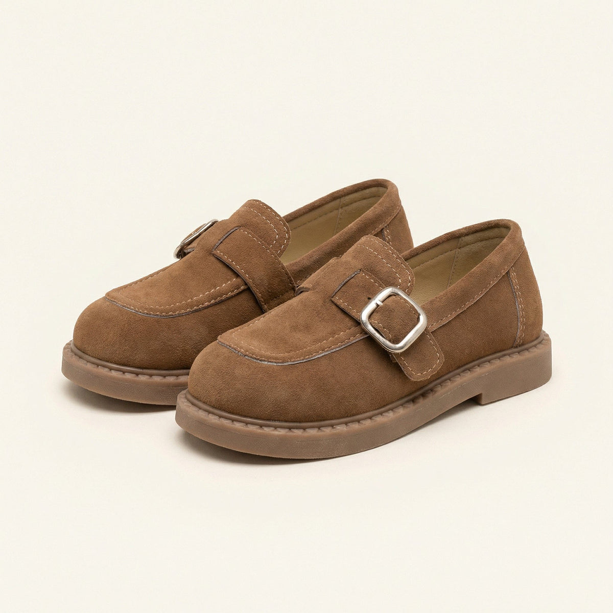 Mocassin Enfant avec Boucle Décorative