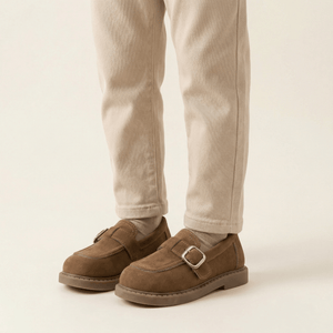 Mocassin Enfant avec Boucle Décorative