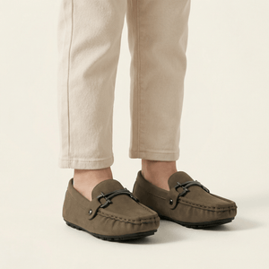 Mocassin Enfant en Cuir à Mors