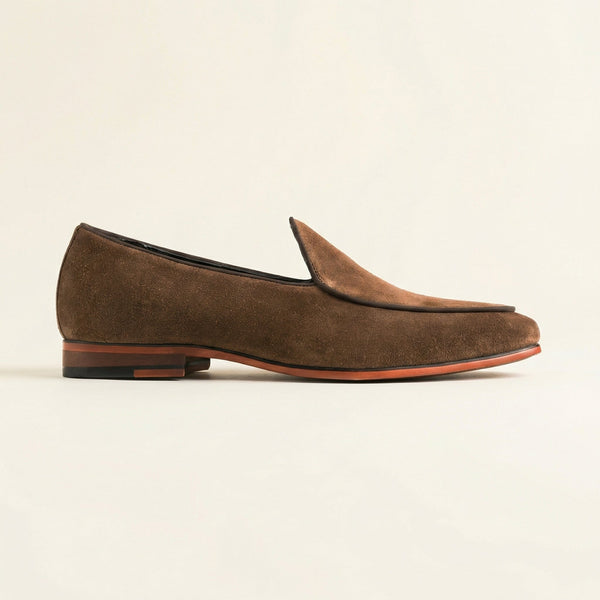 Mocassin Homme à Plateau en Cuir Suédé
__switch:Marron
