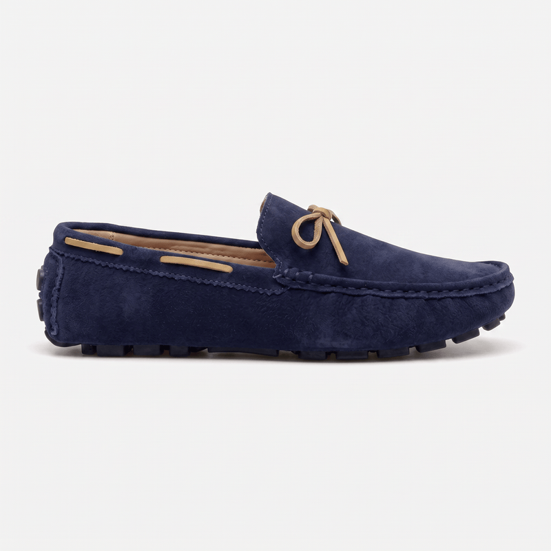 Mocassin Classique de Conduite à Nœud
__switch:Bleu Marine
