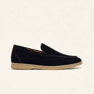 Mocassin Homme Slipper Minimaliste en Daim