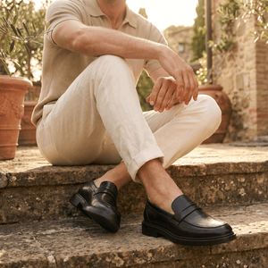 Mocassin Penny Classique en Cuir